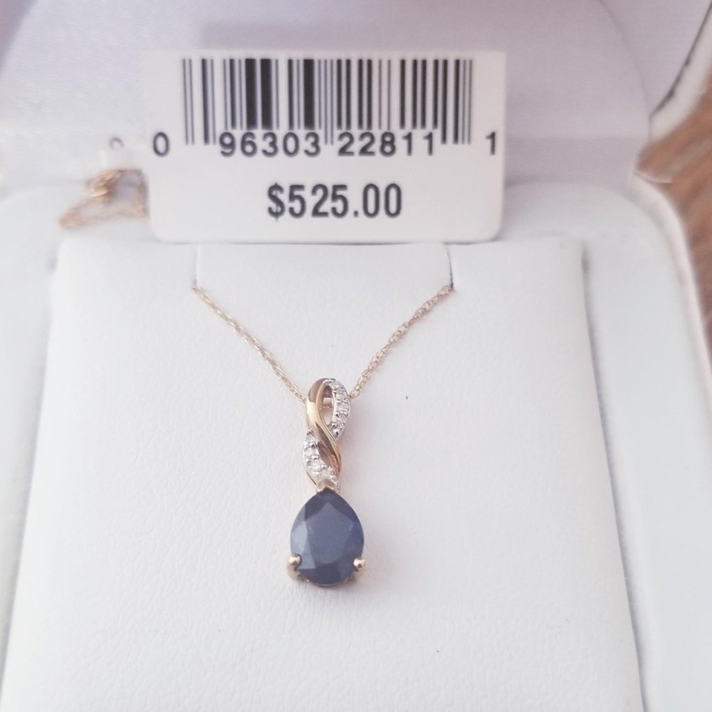 Sapphire Pendant